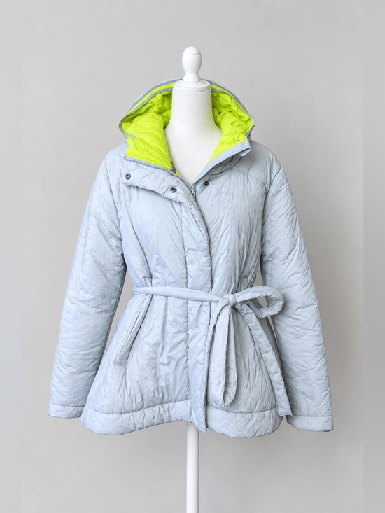 FP Movement by Free People Jackets & Blazers - FP Movement Care Fanny Pack Belted Hooded Jacket with Lime Lining Small